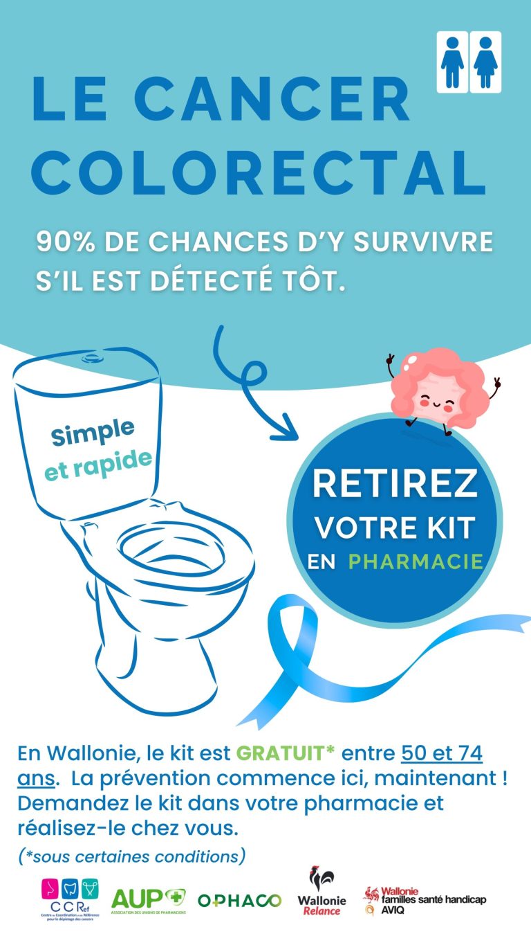 Cancer colorectal : Dépistage & distribution colotests