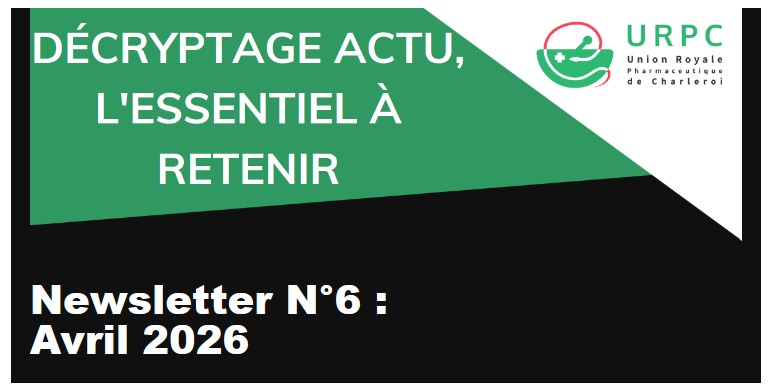 Newsletter n°6 : avril 2026